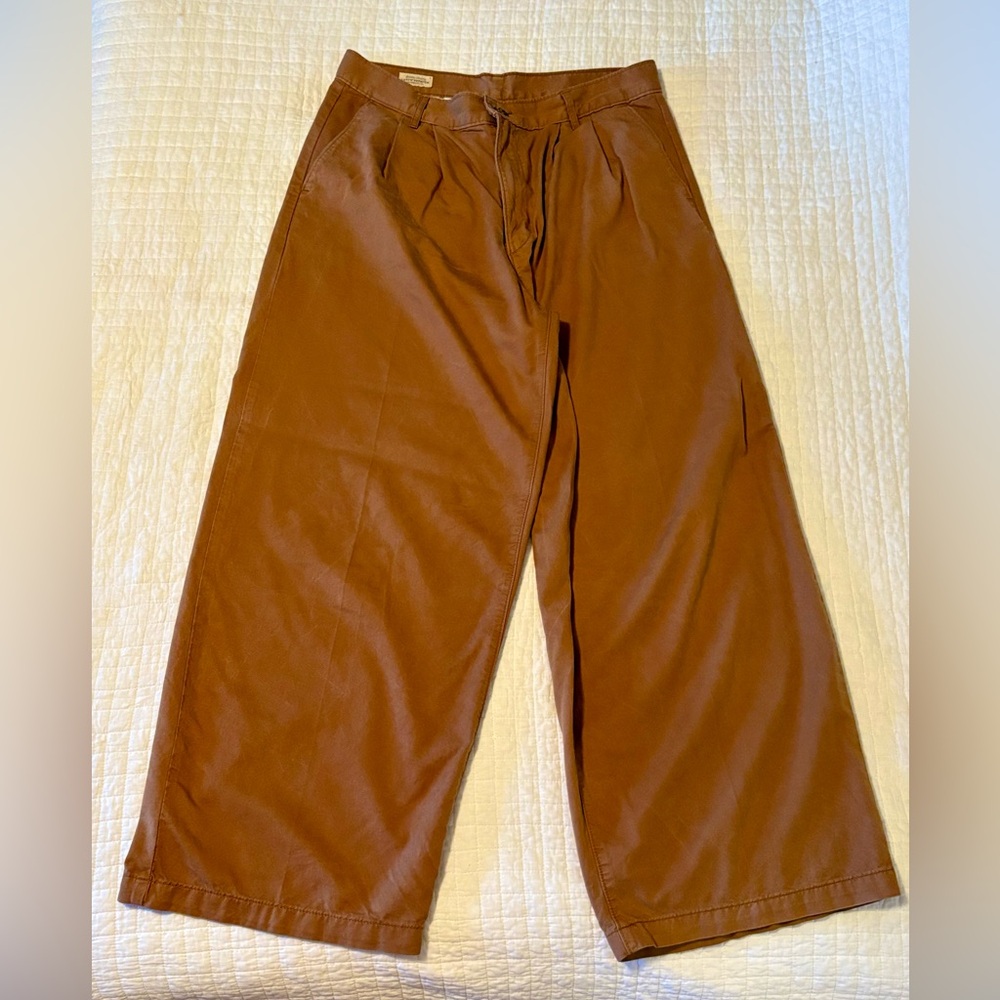 Levi's Tan/Brown Wide-Leg Pants